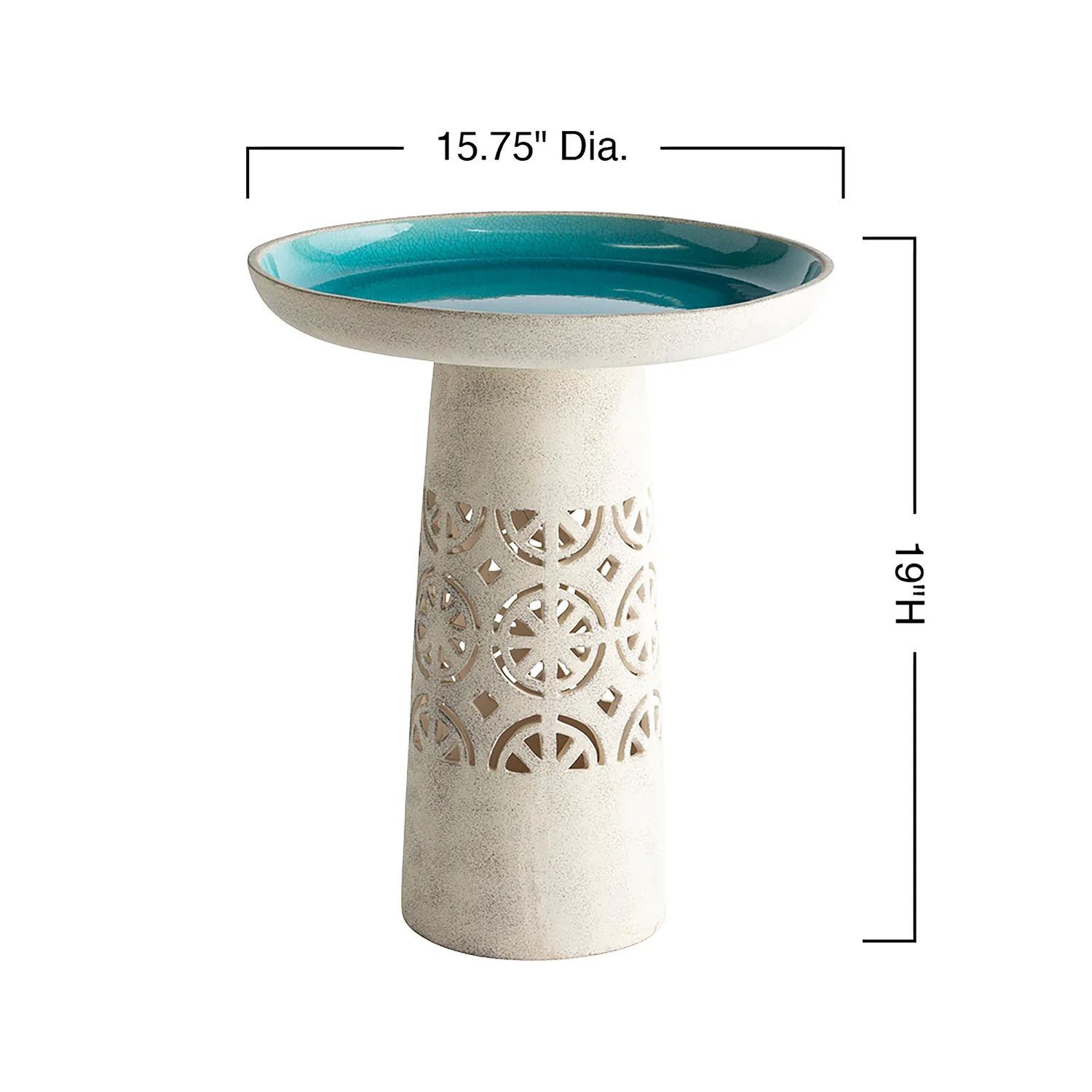 Ceramic Bird Bath